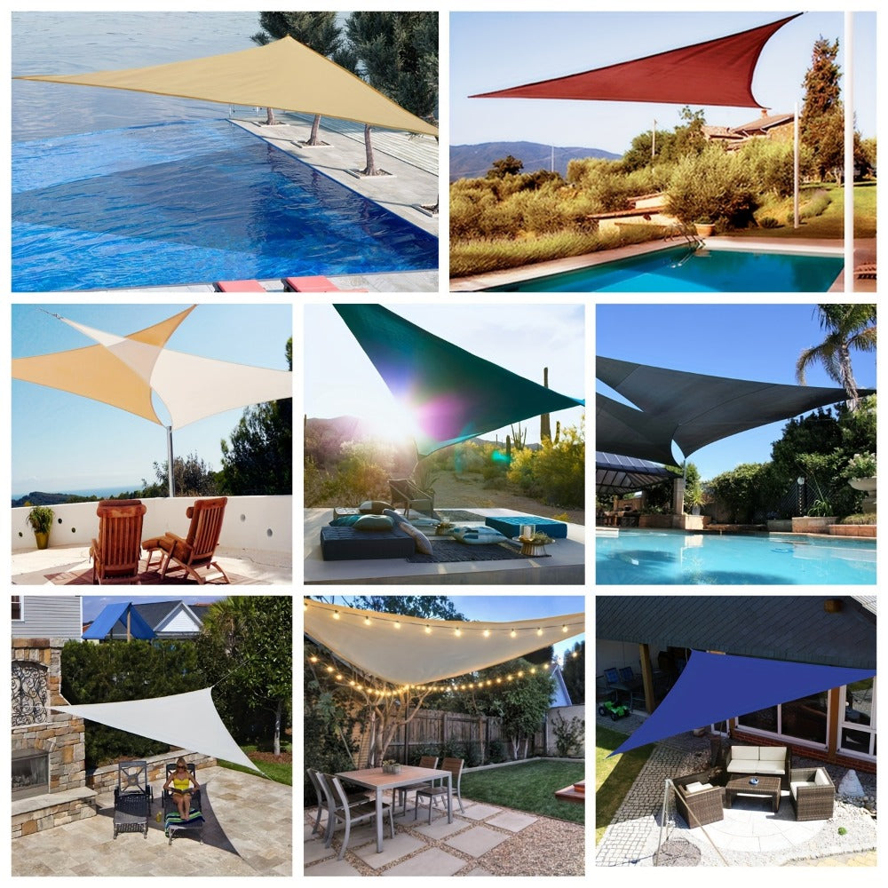 Outdoor Sun Shade Sail with UV Protection for Outdoor Shade and Protection detail image - detail view 16