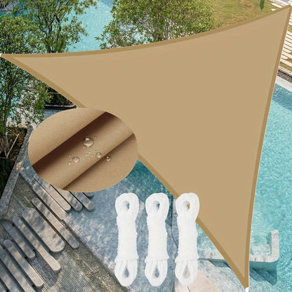 Shade Sail shown in the Sand, 78.74x78.74x78.74inch option