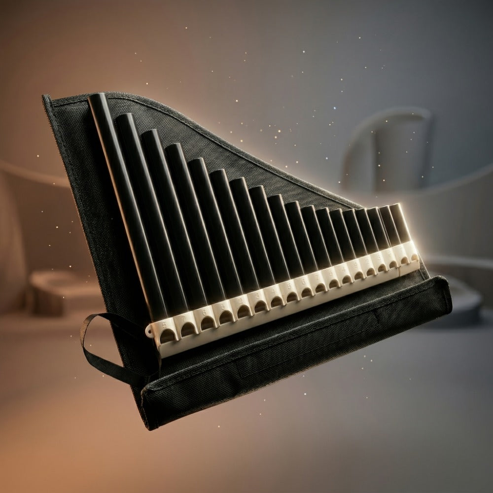 Pan Flute, Portable, Pipes, Key, Easy for Lessons and Practice detail image - detail view 3