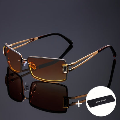 Party Glasses - Oversized Square for Men Women Extra Large Luxury Gradient Ombre Retro - product detail view 7