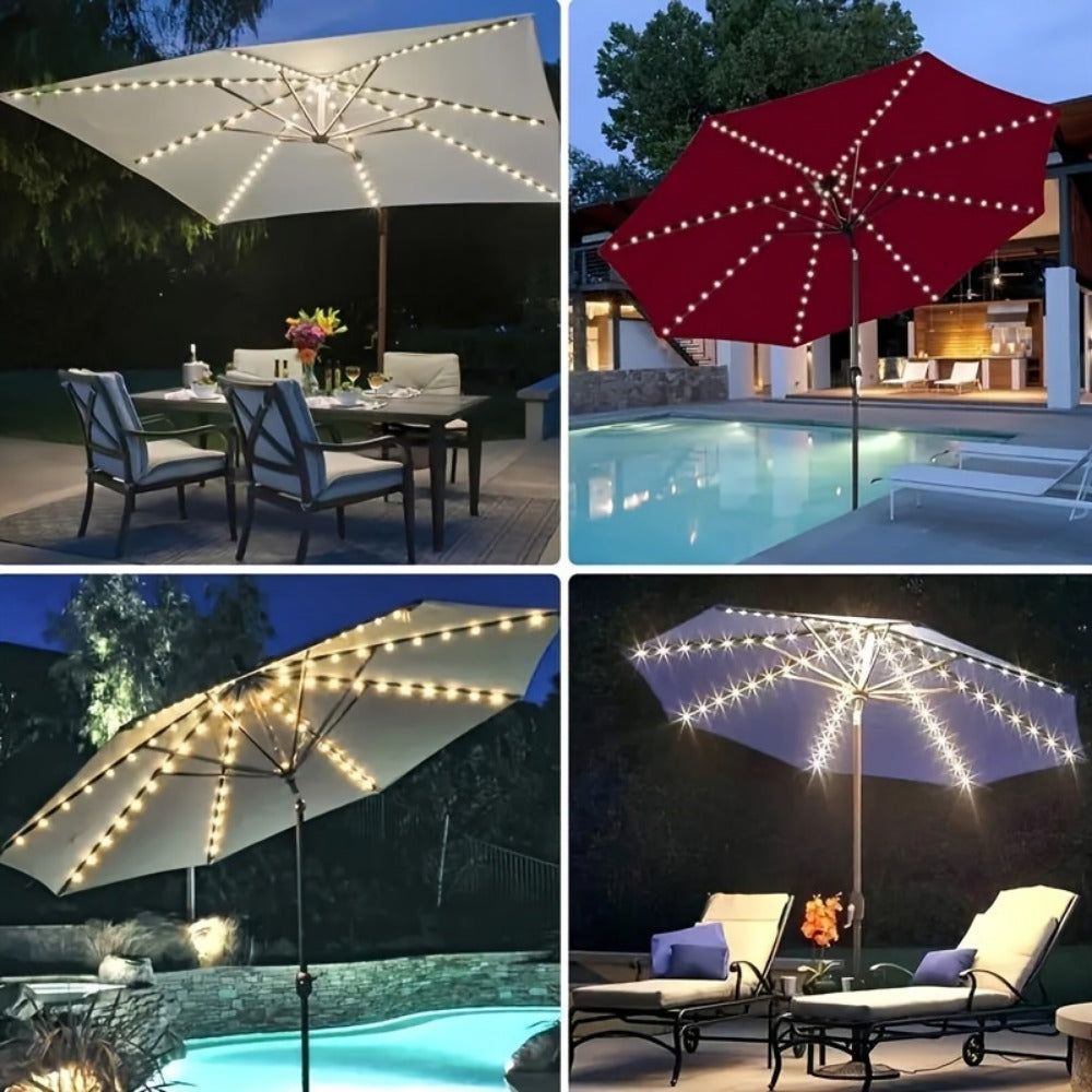 Patio Umbrella Light with Remote Control and Dimmable Lighting detail image - detail view 5