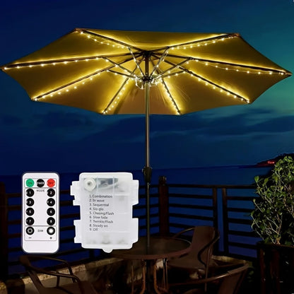 Patio Umbrella Light with Remote Control and Dimmable Lighting detail image - detail view 6