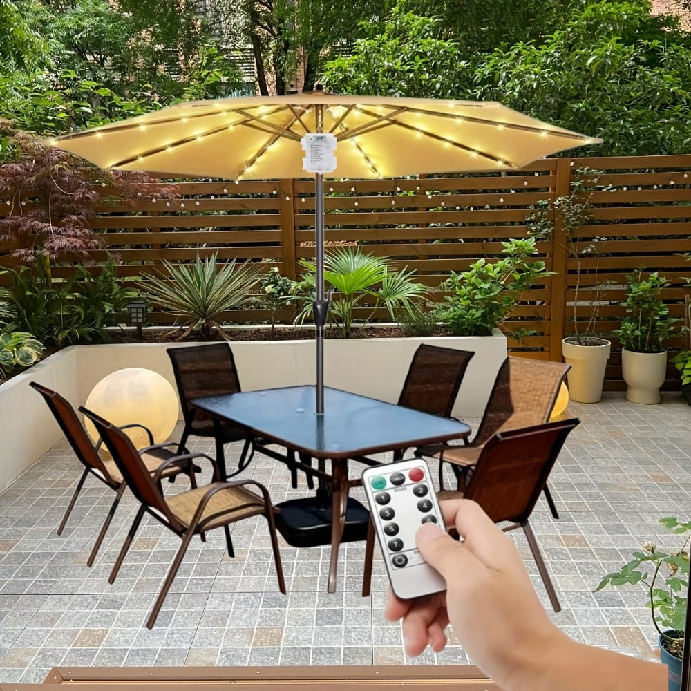 Patio Umbrella Light with Remote Control and Dimmable Lighting detail image - detail view 9