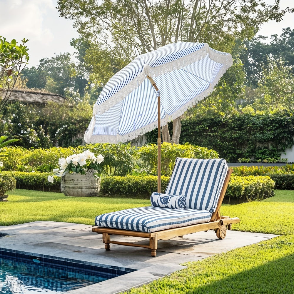 Patio Umbrella with Tilt Adjustment for Outdoor Shade and Protection detail image - detail view 5