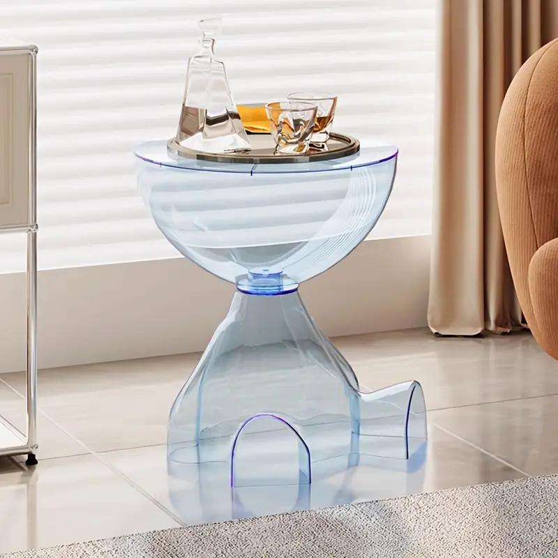 Plastic Nightstand with Cup Holder and Tool-Free Assembly for Bedroom detail image - detail view 18