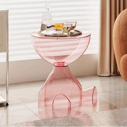 Plastic Nightstand with Cup Holder and Tool-Free Assembly for Bedroom detail image - detail view 20