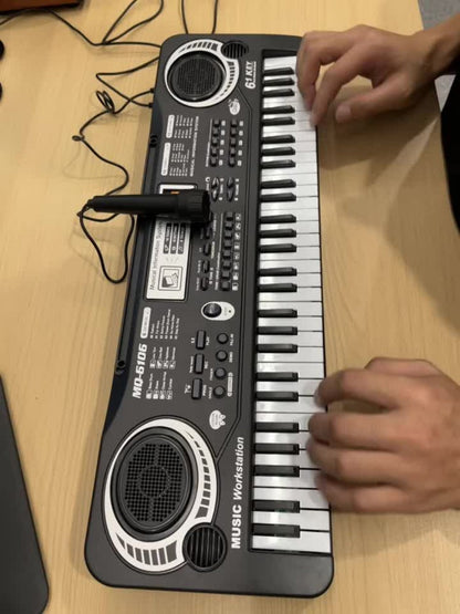 Portable Electronic Keyboard, I4250US, USB, Portable, 61-Key, Piano, Mic for Beginner detail image - detail view 12