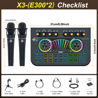 Portable Karaoke System, 36V, USB, Rechargeable, Professional, Podcast for Parties detail image - detail view 14