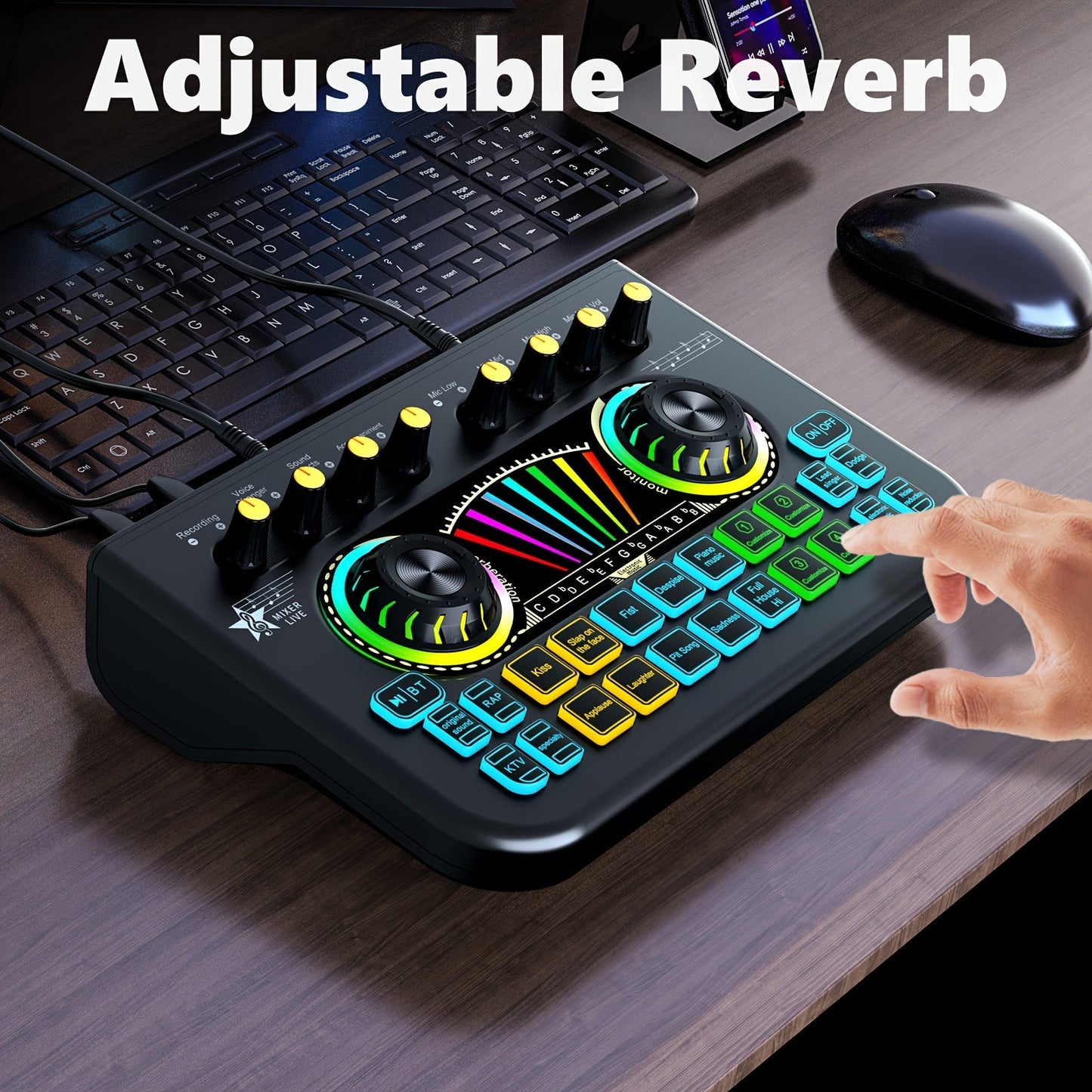 Portable Karaoke System shown in the Sound Card X3 option