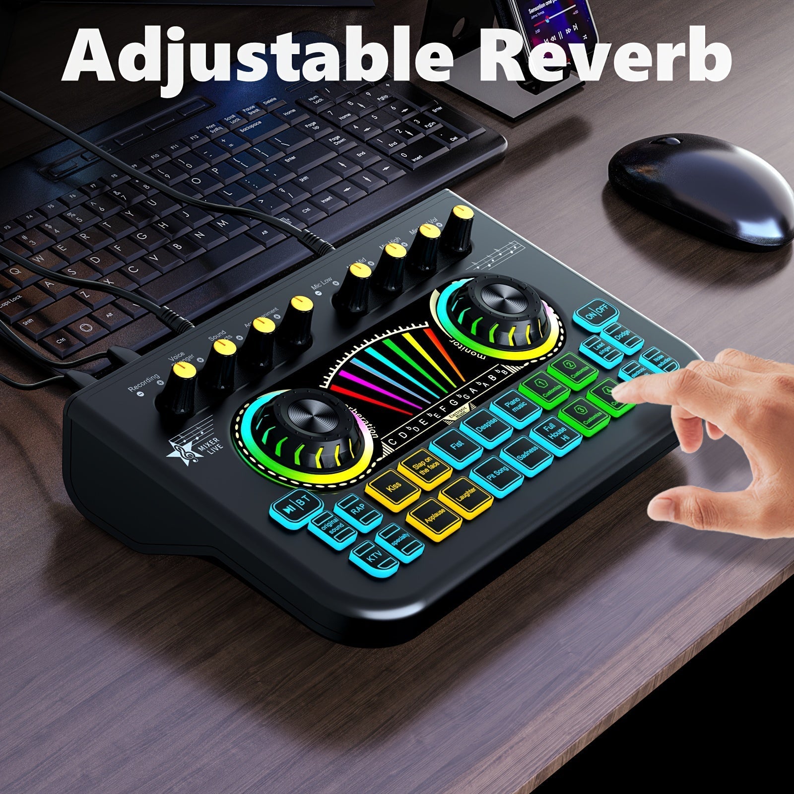 Portable Karaoke System shown in the Sound Card X3 option