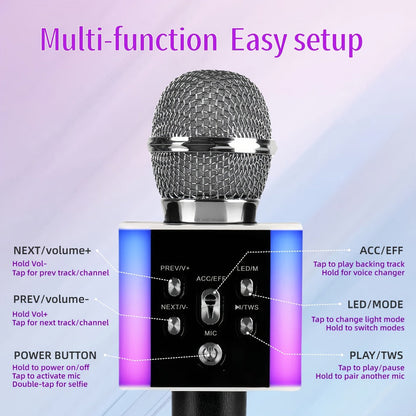 Portable Karaoke System, Rechargeable, Wireless, Limited, Time for Parties and Karaoke detail image - detail view 22