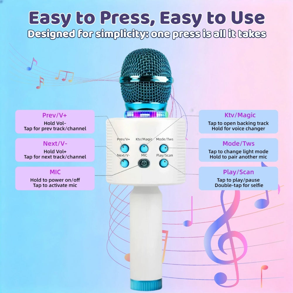 Portable Karaoke System, Rechargeable, Wireless, Limited, Time for Parties and Karaoke detail image - detail view 29