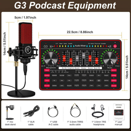 Portable Karaoke System, Wireless, USB, Podcast, Influencer, KOL for Parties and Karaoke detail image