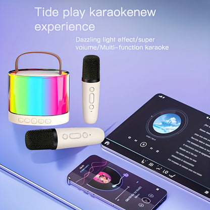 Portable PA Speaker, Blue Upgraded Version, Wireless, USB-C, Mini, Karaoke, Machine detail image - detail view 3