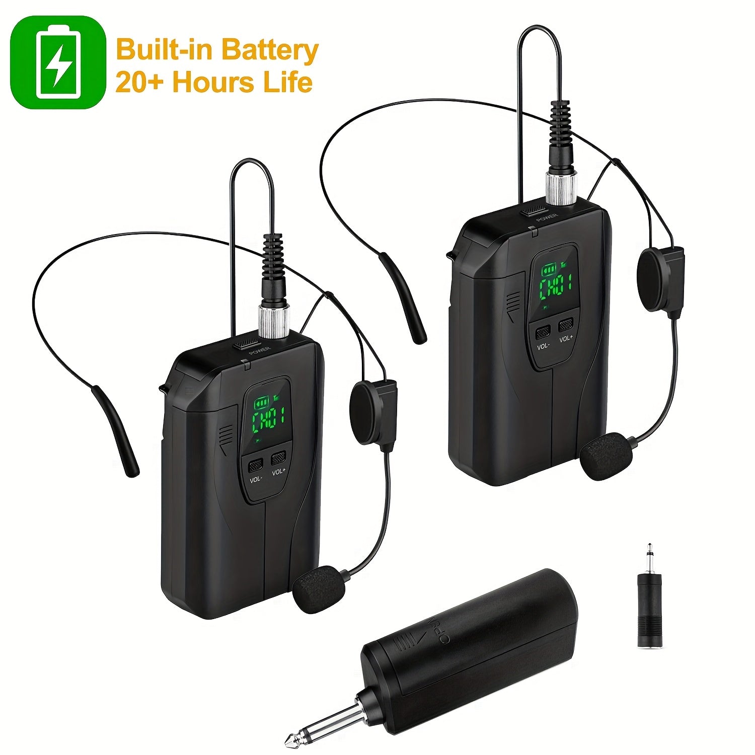 Portable PA Speaker shown in the Black option