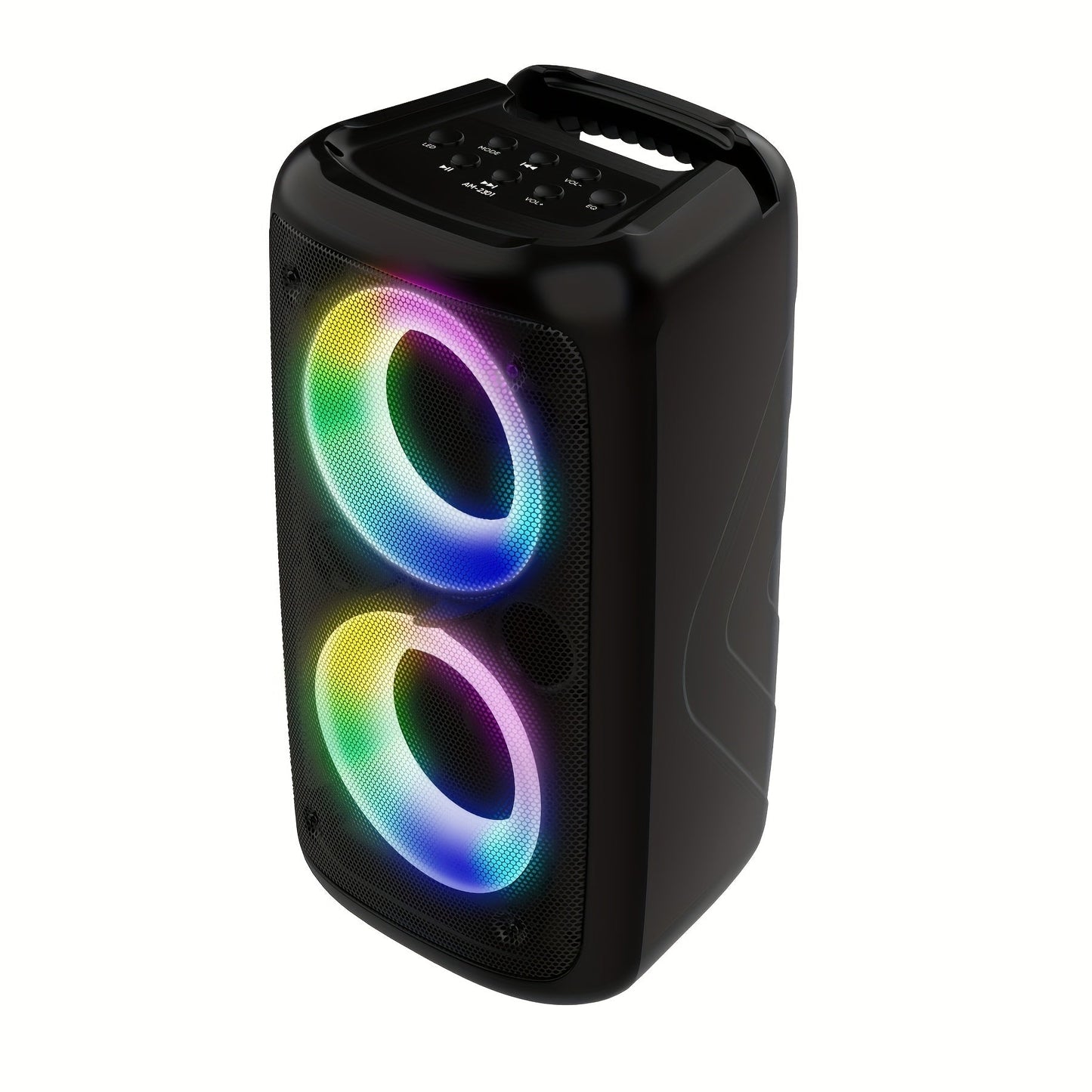 Portable PA Speaker shown in the Black option