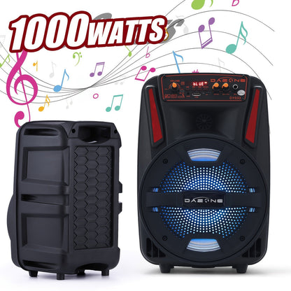Portable PA Speaker shown in the Black option