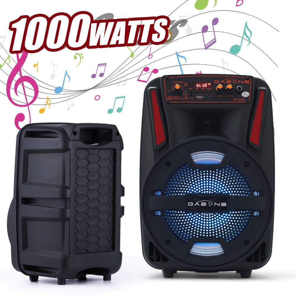Portable PA Speaker, Remote Control, Wireless, Indoor/Outdoor for Parties and Karaoke detail image - detail view 12