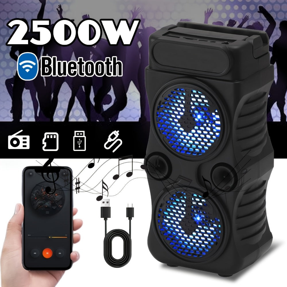 Portable PA Speaker, Stereo, Wireless, USB, 3000Watts, Speakers for Parties and Karaoke detail image - detail view 3