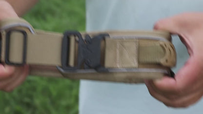 Tactical Dog Collar with Handle & Reflective Stitching – 2.6" Heavy Duty Nylon Collar for Medium & Large Dogs | M, L, XL