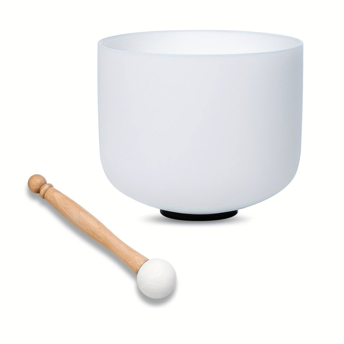 Quartz Crystal Singing Bowl shown in the White option