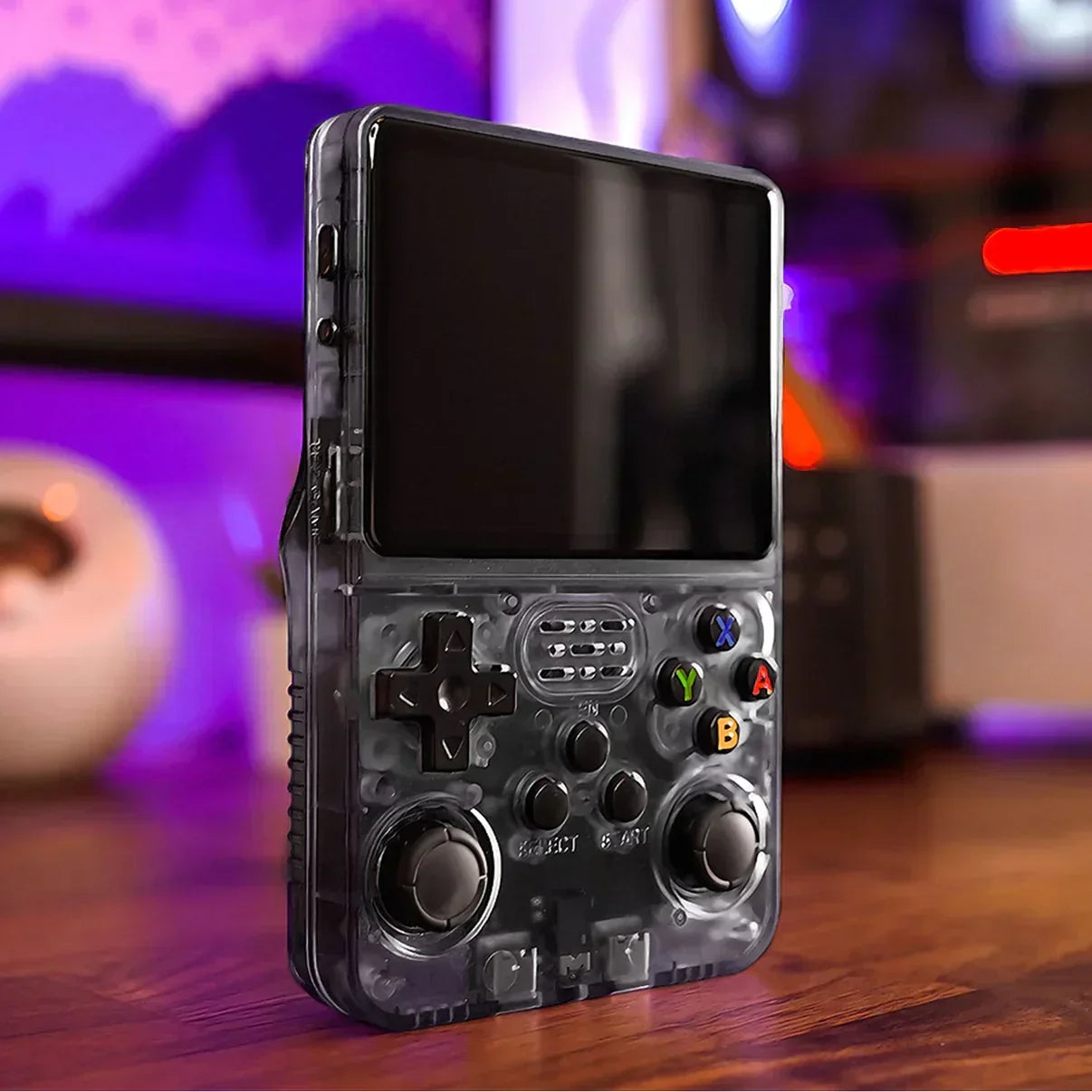 Handheld Game Console R36S with 3.5-Inch IPS HD, 640x480 resolution, 64GB or 128GB Options, 2600mAh Battery
