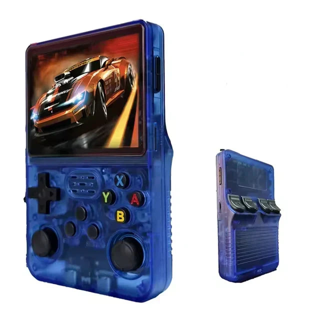Handheld Game Console R36S with 3.5-Inch IPS HD, 640x480 resolution, 64GB or 128GB Options, 2600mAh Battery