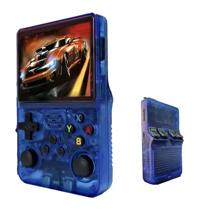 Handheld Game Console R36S with 3.5-Inch IPS HD, 640x480 resolution, 64GB or 128GB Options, 2600mAh Battery