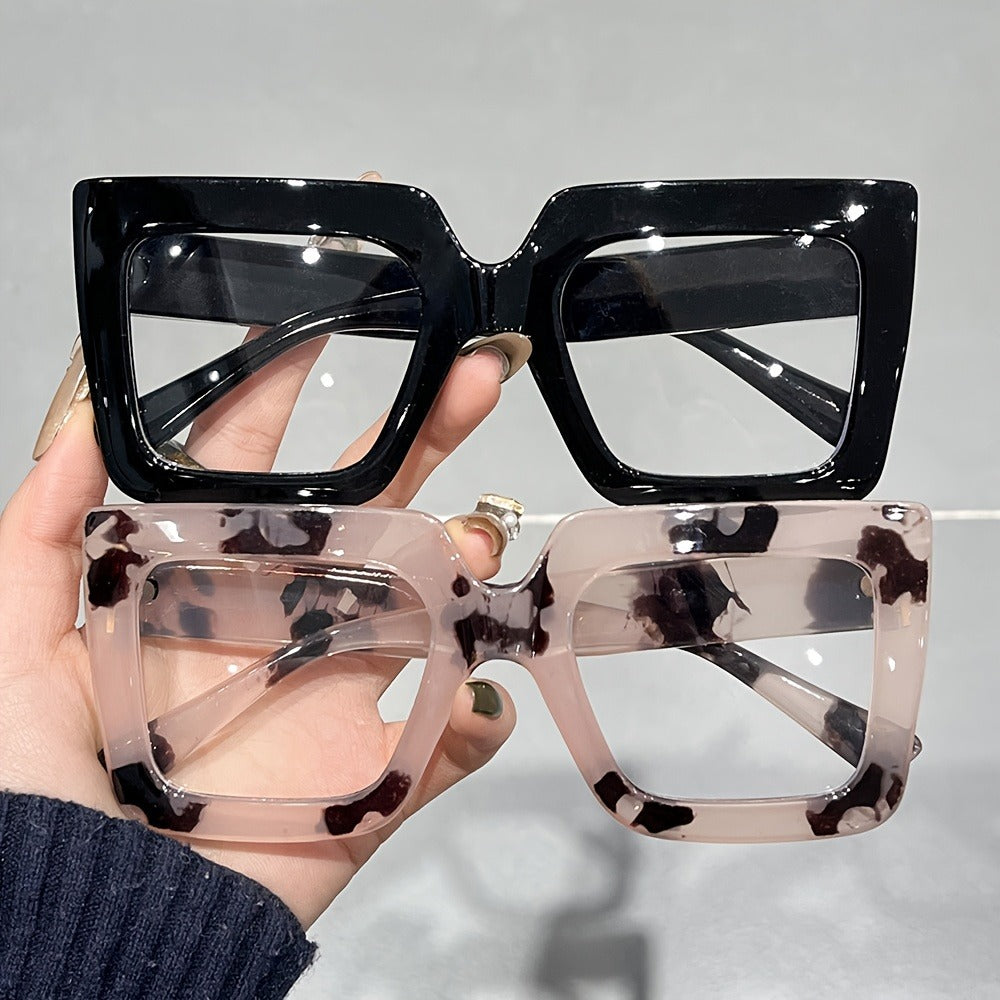 Reading Glasses - Anti Blue Light 2 Pairs Rectangular Large Frame UV Protection Computer - product detail view 3