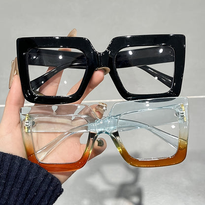 Reading Glasses - Anti Blue Light 2 Pairs Rectangular Large Frame UV Protection Computer - product detail view 18