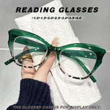Green Reading Glasses