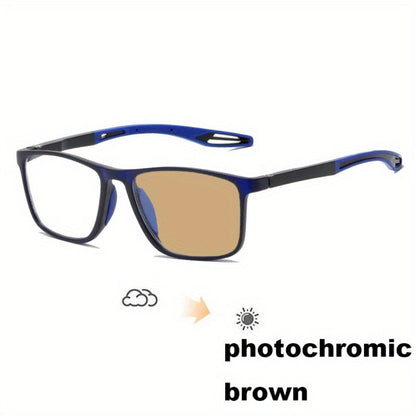 Reading Glasses - Photochromic TR90 Sport Frame Ultralight UV Protection for Men Women - product detail view 11