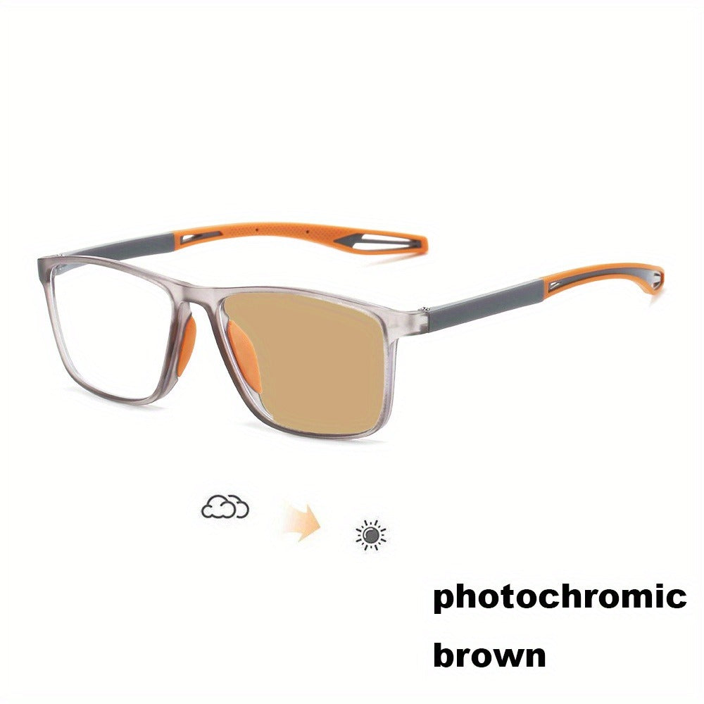 Reading Glasses - Photochromic TR90 Sport Frame Ultralight UV Protection for Men Women - product detail view 14