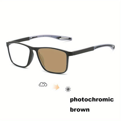 Reading Glasses - Photochromic TR90 Sport Frame Ultralight UV Protection for Men Women - product detail view 22