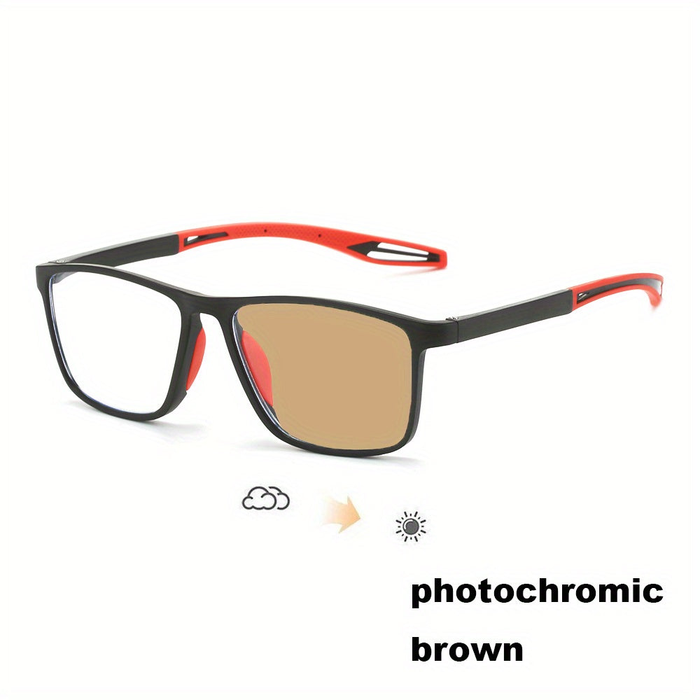 Reading Glasses - Photochromic TR90 Sport Frame Ultralight UV Protection for Men Women - product detail view 27