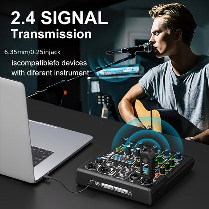 Recording Microphone, 2.4 GHz Wireless, Wireless, DOSLNLYA for Recording and Streaming detail image - detail view 6