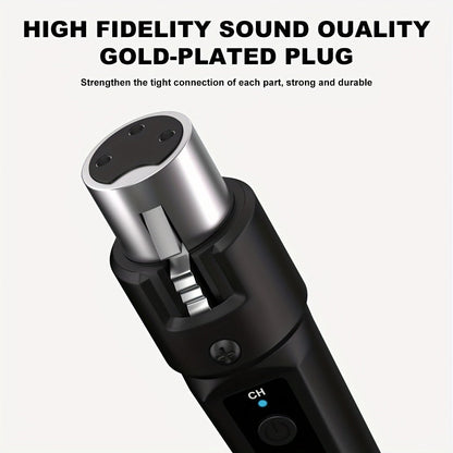 Recording Microphone, 2.4 GHz Wireless, Wireless, DOSLNLYA for Recording and Streaming detail image - detail view 9