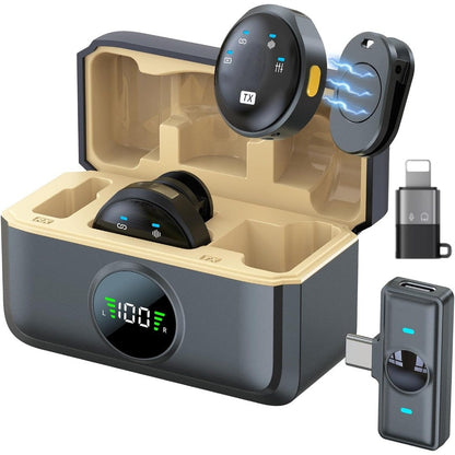 Recording Microphone shown in the 2-in-1 Dual Interface with Charging Case option