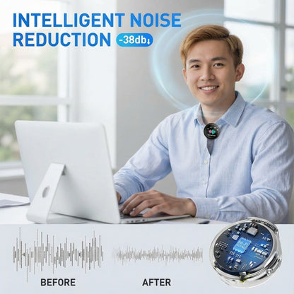 Recording Microphone, 2pcs, Wireless, USB-C, Microphones for Recording and Streaming detail image - detail view 7