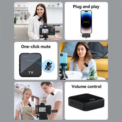 Recording Microphone, 3.5mm, Wireless, USB-C, 3in, Lavalier for Recording and Streaming detail image - detail view 8