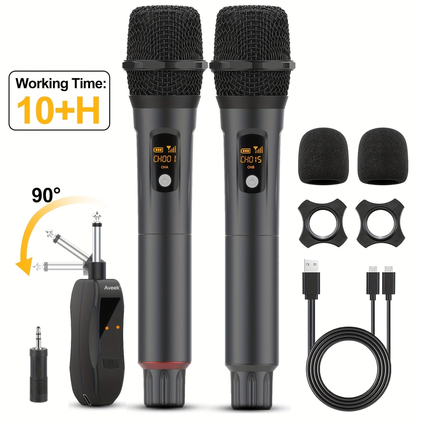 Recording Microphone shown in the Grey option