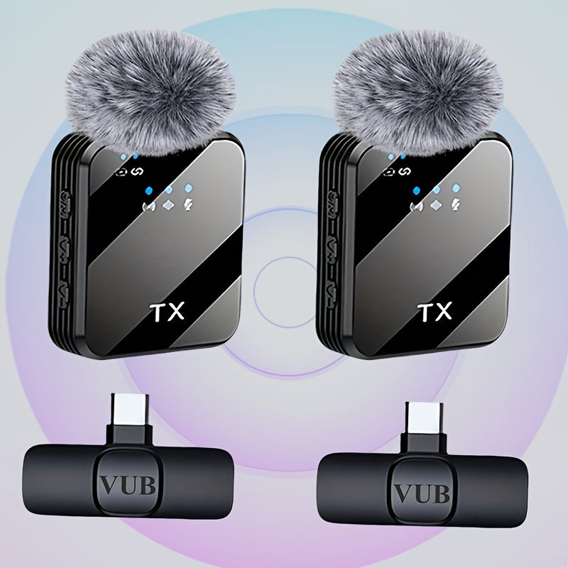 Recording Microphone shown in the (2PCS)Black single microphone option