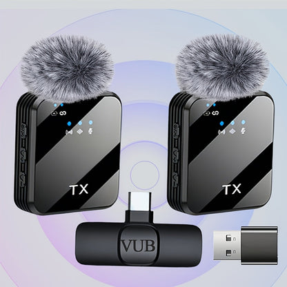 Recording Microphone shown in the Black double mic+USB-A option