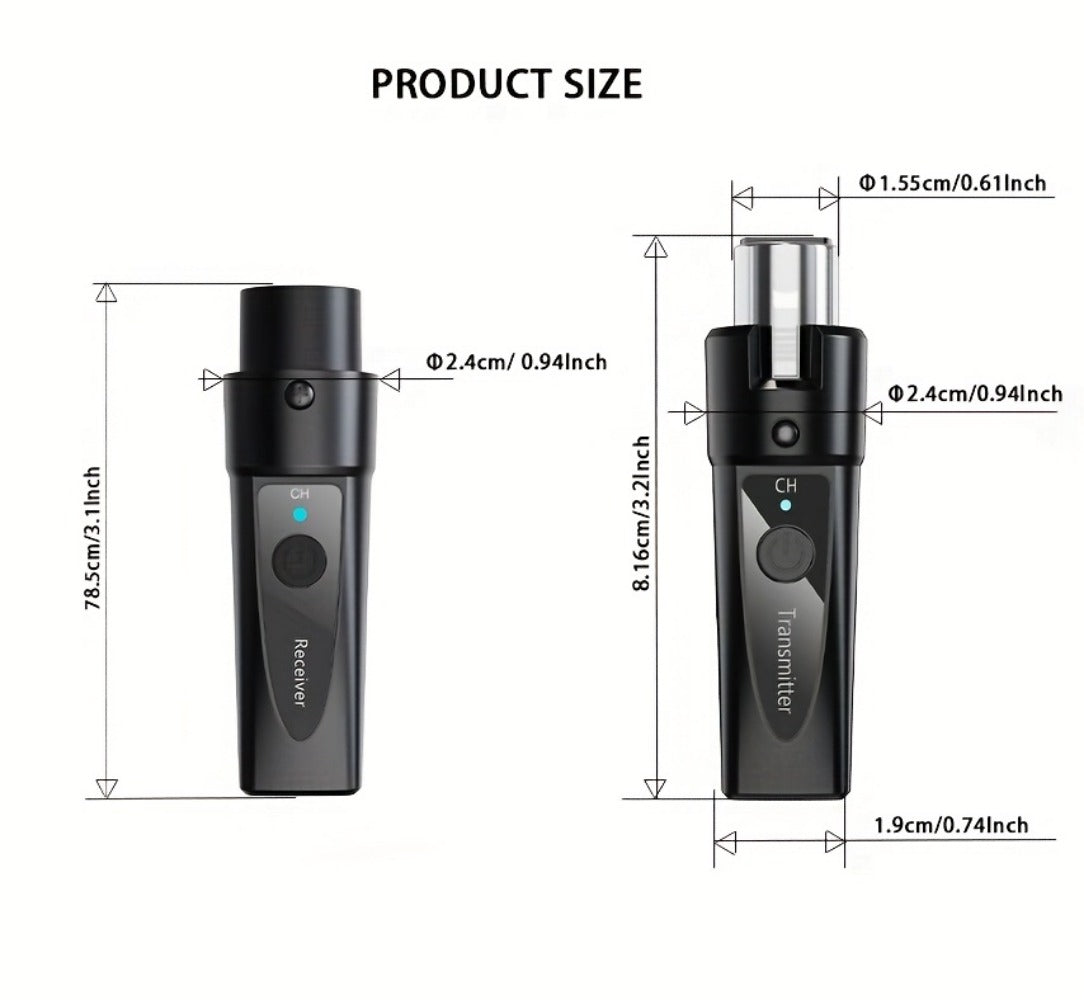 Recording Microphone, USB, 2.4 GHz Wireless, Wireless, XLR, System for Recording detail image - detail view 11