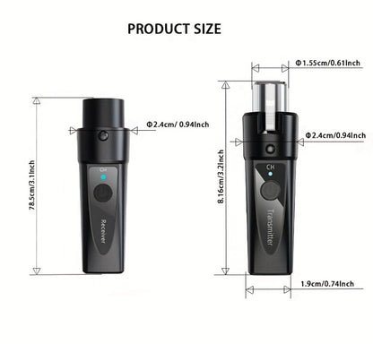Recording Microphone, USB, 2.4 GHz Wireless, Wireless, XLR, System for Recording detail image - detail view 11