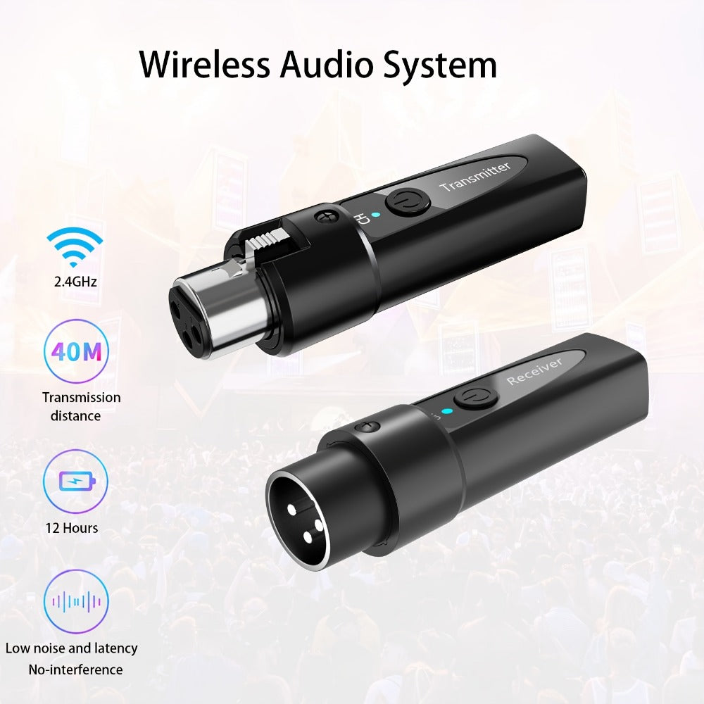 Recording Microphone, USB, 2.4 GHz Wireless, Wireless, XLR, System for Recording detail image