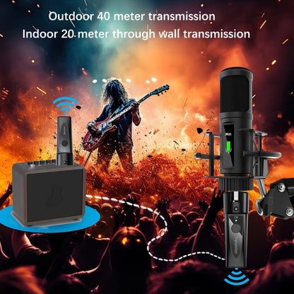 Recording Microphone, USB, 2.4 GHz Wireless, Wireless, XLR, System for Recording detail image - detail view 6