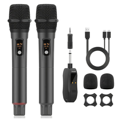 Recording Microphone shown in the Black option