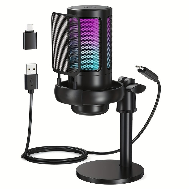 Recording Microphone shown in the Black option