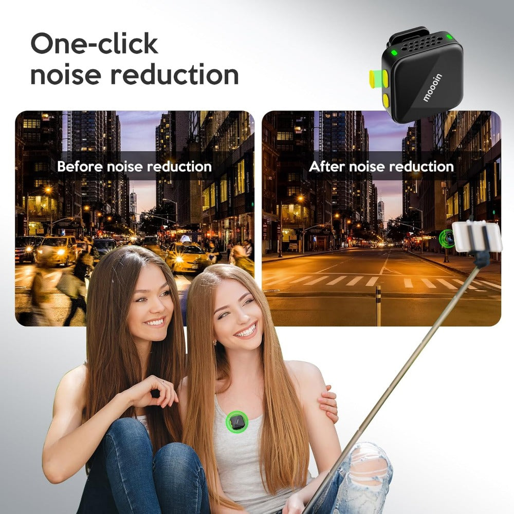 Recording Microphone, Wireless, 4-In-1, Mini, Mic for Recording and Streaming detail image - detail view 12